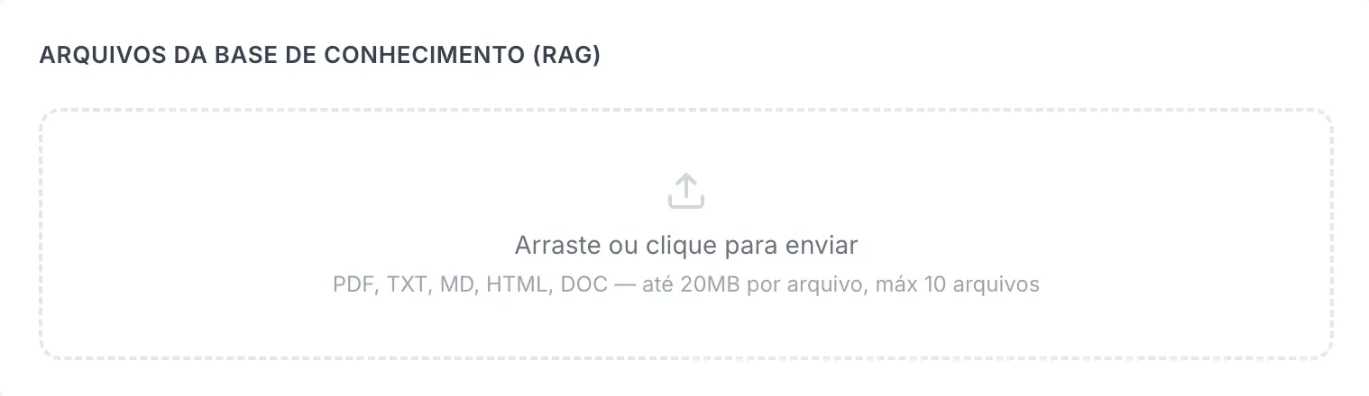 Escolha o modelo de IA